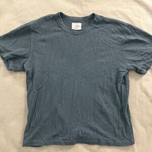 Buck Mason Field Spec Cotton Heavy Tee - Large - Agave